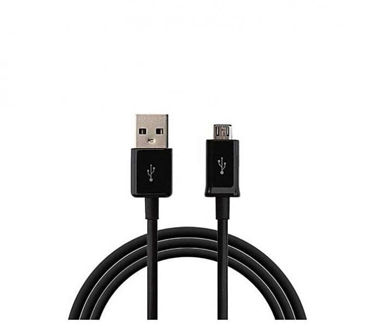 1.2 m Micro USB Cable  (Compatible with Android and Other Micro USB Supported Devices, Black, One Cable)