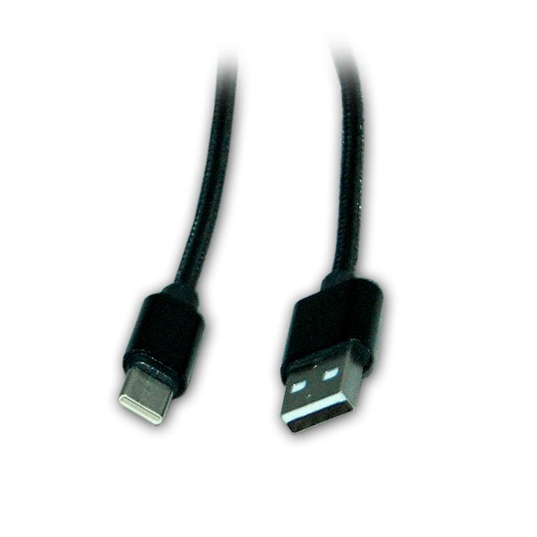 USB Type C Cable  (Compatible with Type - C, Black, One Cable)