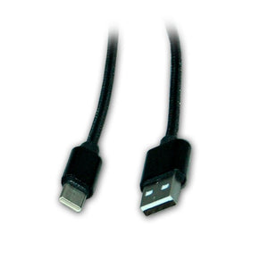 USB Type C Cable  (Compatible with Type - C, Black, One Cable)