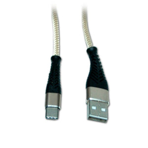 ype-C to Type-A (5V 3A) 1.5 Meter Long and Fast Charging Data Cable for USB-C Smartphones