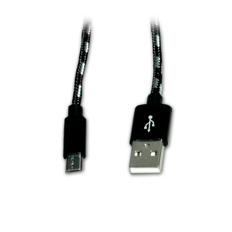 Noizy Fast Charging Micro USB Cable for Android Phones- (Black)