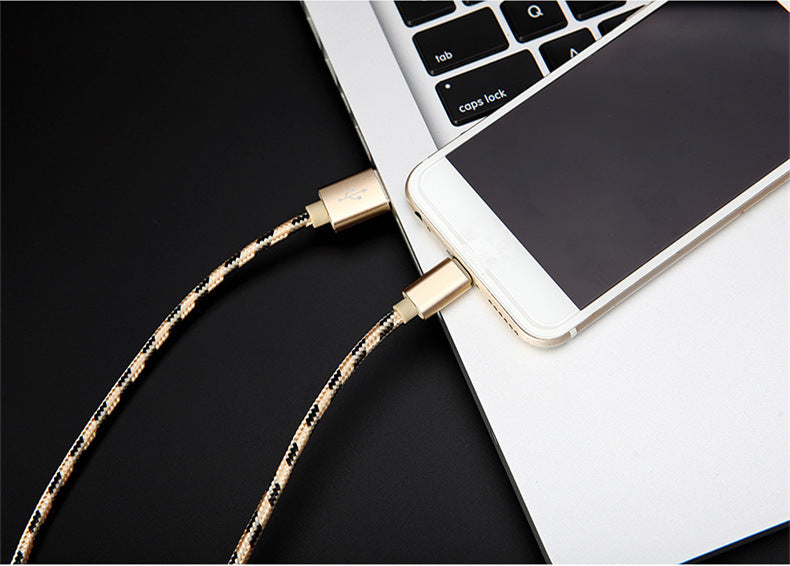 USB Cable For iPhone Hi-Tensile Fast Charging Data Cable Quick Charger for apple device